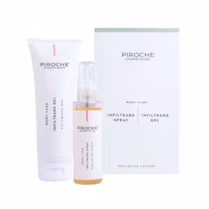PIROCHE - Cofre Infiltrans Gel + Spray Callulite System Brochure Samples